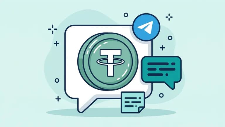چگونه در تلگرام تتر ارسال کنیم؟ آموزش ارسال USDT روی شبکه TON